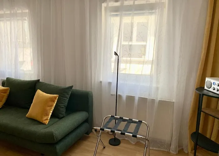 Air-conditioned, Quiet With A Terrace In Center Of St Poelten - Smart Tv *